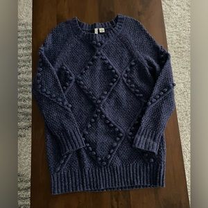 Anthropologie MOTH Purple Tunic Sweater - Size XS